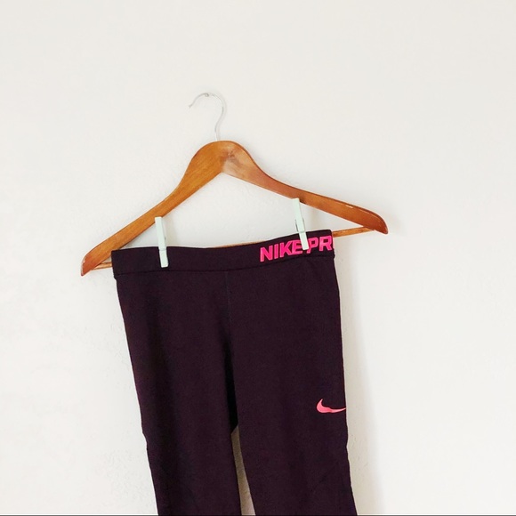Nike Pants & Jumpsuits | Nike Pro Purple Tracksuit Set | Poshmark